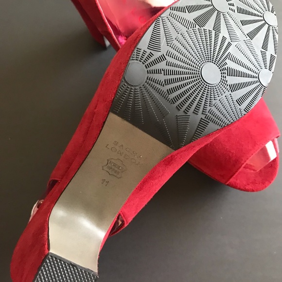 Sacha London Red heel sandals - Picture 3 of 5